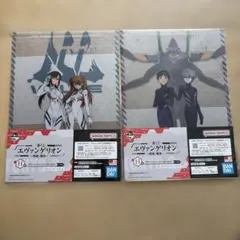 一番くじ エヴァンゲリオン クリアファイル・ステッカーセット