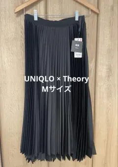 UNIQLO × Theory ブラック プリーツスカート