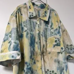 DAVID YVONNE 花柄ワンピース 半袖