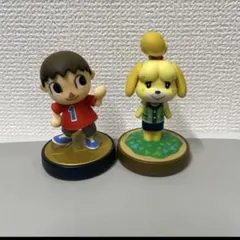 どうぶつの森 むらびと しずえ amiibo フィギュアセット 夏服