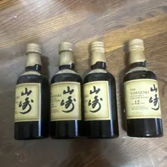 山崎 12年 シングルモルトウイスキー 50ml 4点のサムネイル