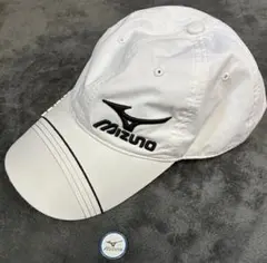 MIZUNO ゴルフキャップ 白 マーカー付きのサムネイル