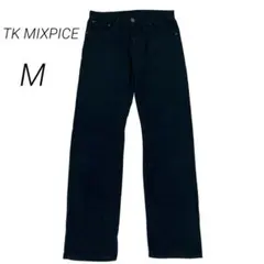 TK MIXPICE ブラックデニム M 星スタッズ 綿100%のサムネイル