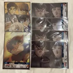 名探偵コナン メモリアルカット FILE.3 K賞 クリアファイルセット 6点