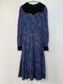 KENZO ロング丈 ワンピース 花柄 コレクション 34 定価128,000円 