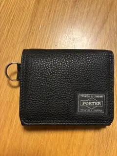 PORTER ブラック カーム　ウォレット