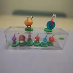 ピクミン ミニフィギュア 8体セット 透明ケース付き