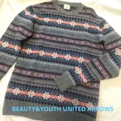 BEAUTY&YOUTH UNITED ARROWS ノルディック セーター