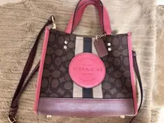 COACH シグネチャー 2WAY ショルダーバッグ