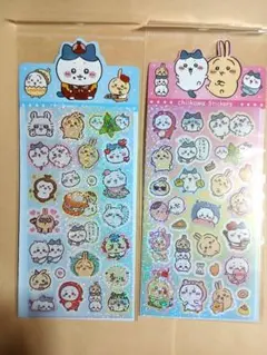 ちいかわ 3D キラキラシール 2シートセット