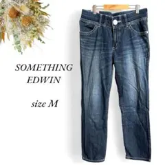 SOMETHING EDWIN デニムパンツ Mサイズ ブルージーンズ 3847