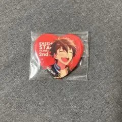 あんさんぶるスターズ　あんスタ　スタステ2nd ハート缶バッジ　守沢千秋