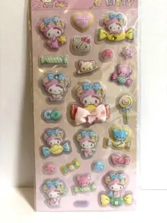 海外正規品　キティ　ぷっくりシール
