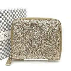 フルラ 二つ折り財布 バビロン コインケース グリッター ゴールド FURLAのサムネイル