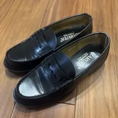 HARUTAローファーブラック