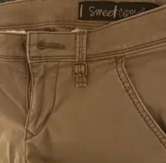 Sweet&Co. ベージュ スリムフィット チノパン