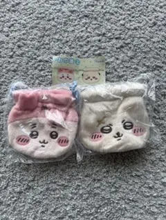ちいかわ お顔巾着 ファーポーチ　ラッコ 古本屋