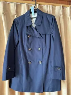 KUMIKYOKU ネイビー トレンチコート サイズ3
