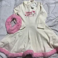 レトロ　美品♡メゾピアノ♡ワンピース♡１２０