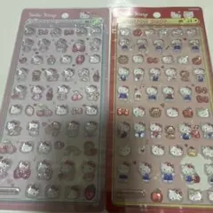 サンリオ キティ ミニボンボンドロップシール 2種 正規品