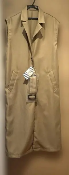 ロングジレ トレンチコートOLIVE des OLIVE 新品未使用品