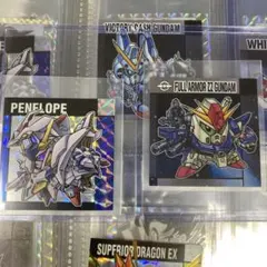 元祖 SDガンダム シール フルアーマーZZガンダム & ペーネロペー セット