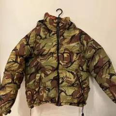 Bear カモフラージュ フード付きダウンジャケット