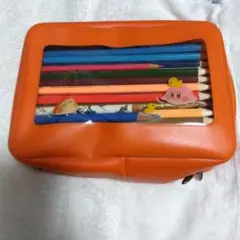 カービィ デザイン オレンジポーチ
