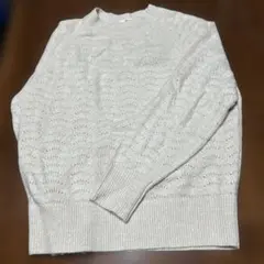 UNIQLO グレー 長袖ニットセーター M