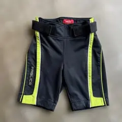 FABLICE キッズ　スキー　レーシング ハーフパンツ　130cm 黒