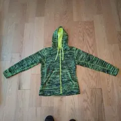 Nike フルジップパーカー ブラック/イエロー