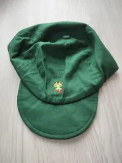 ワークマン カエル刺繍 キャップ グリーンのサムネイル