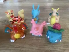 レア 当時物】ポケモン 鉛筆キャップ フィギュア 7体セット えんぴつ
