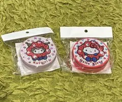 大阪万博　ミャクミャクなりきりキラキラ缶入ラムネ　サンリオ　クロミ　ハローキティ