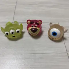 ピクサーキャラクター ファッションリング マイク ロッツォ リトルマイキー