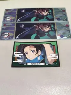 鬼滅の刃　ロングステッカーガム　竈門炭治郎　デコステッカー　シール　ステッカー