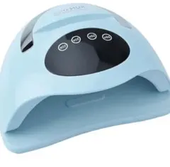 【新品未使用品】UV/LEDネイルライト 80W 高速硬化 ブルー