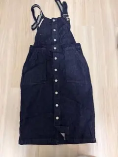 ダークデニム サロペット オーバーオール