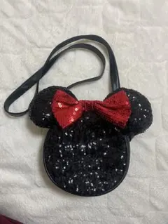 ミニーマウス スパンコールショルダーバッグ