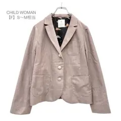 CHILD WOMAN/テーラードジャケット/春/上品/羽織り/銀ボタン/Fのサムネイル