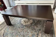 NITORI 木目 長方形 こたつ、パネル式ヒーター幅120cm Used フラットヒーターこたつ(80BR) | ニトリネット【公式】 家具