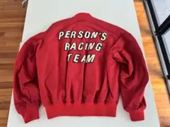 【希少】PERSON'S RACING TEAM ブルゾン レッド(リバーシブルのサムネイル