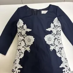 Rady トップス ネイビー ホワイト レース