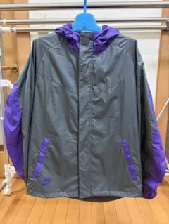 Nike ナイロンジャケット グレー/パープル