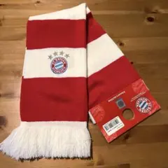 新品タグ付FCバイエルン・ミュンヘン　ドイツ　ブンデスリーガ　サッカーマフラー