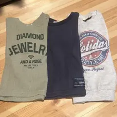 ベビー　男の子向け　トップス 3枚セット