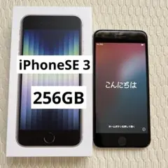 iPhoneSE3 第3世代 本体 256GB 箱付き