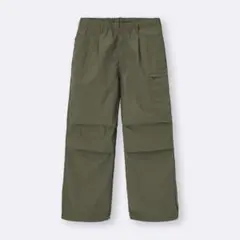 ナイロンジップパラシュートパンツ