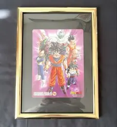 ドラゴンボール　写真立て 希少】ドラゴンボール 写真立て メタルフォトスタンド (おまけ付き