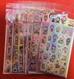 LABUBU ラブブ　シール　ステッカー　　8枚セット　 新品